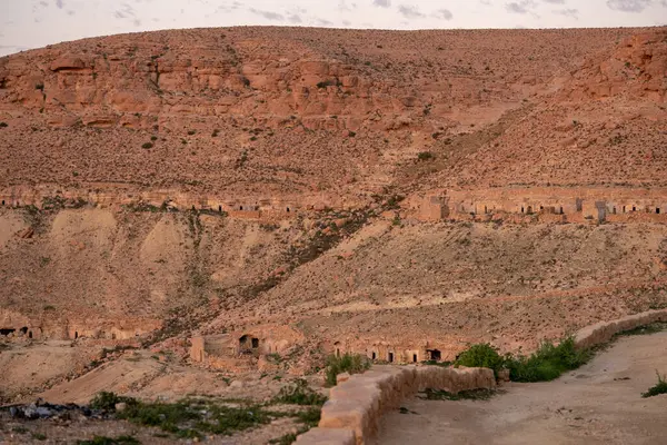 Djebel Dahar Tunisia Chenini Douiret Germassa — Foto de Stock