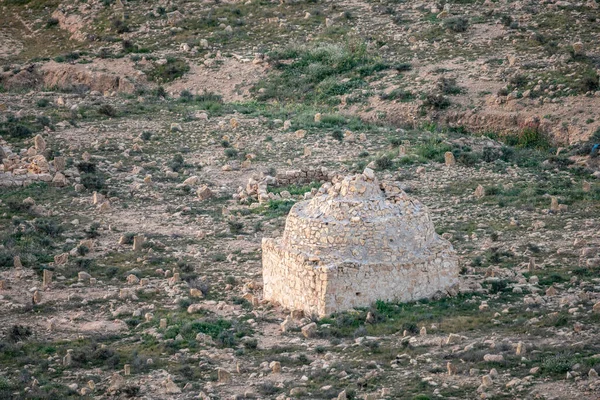 Djebel Dahar Tunezji Chenini Douiret Germassa — Zdjęcie stockowe