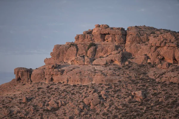 Der Djebel Dahar Thunisien Chenini Douiret Germassa — Stockfoto