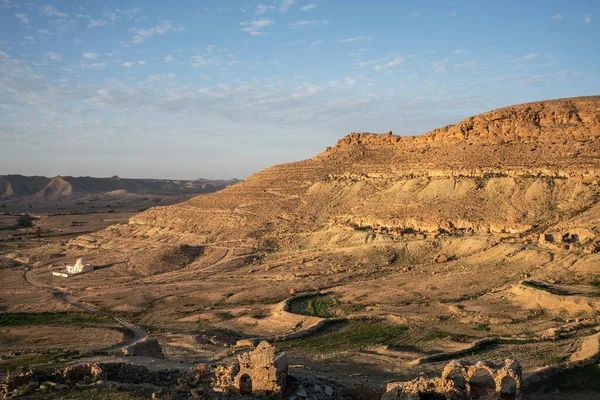 Dahar Djebel Tunisia Chenini Douiret Germassa — Fotografia de Stock