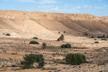 Tunisia 'daki djebel dahar, Chenini, douiret, germasa