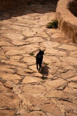 Tunisia 'daki djebel dahar, Chenini, douiret, germasa