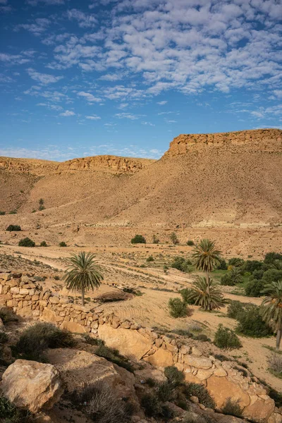 Djebel Dahar Στην Τυνησία Chenini Douiret Germassa — Φωτογραφία Αρχείου