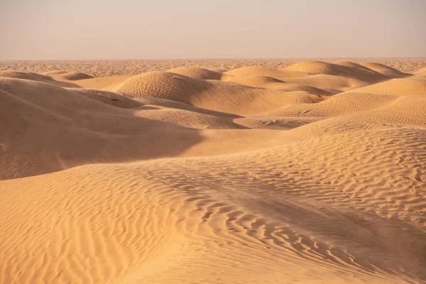 Benvenuti Tunisia Ksar Ghilane Deserto Del Sahara — Foto Stock