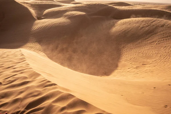 Willkommen Tunesien Ksar Ghilane Und Die Sahara — Stockfoto