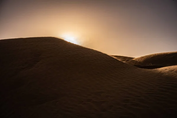 Bem Vindo Tunisia Ksar Ghilane Deserto Saara — Fotografia de Stock