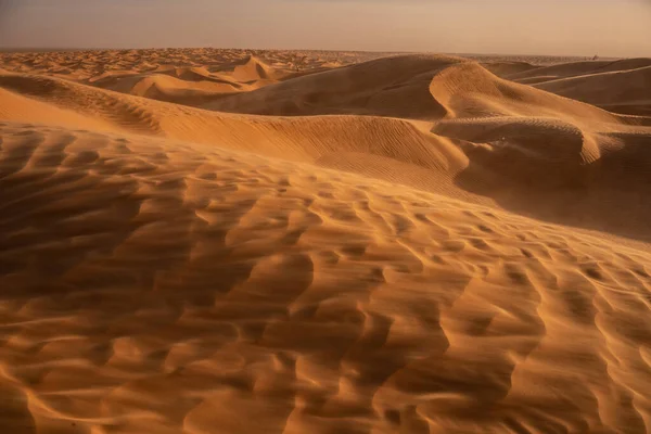 Benvenuti Tunisia Ksar Ghilane Deserto Del Sahara — Foto Stock