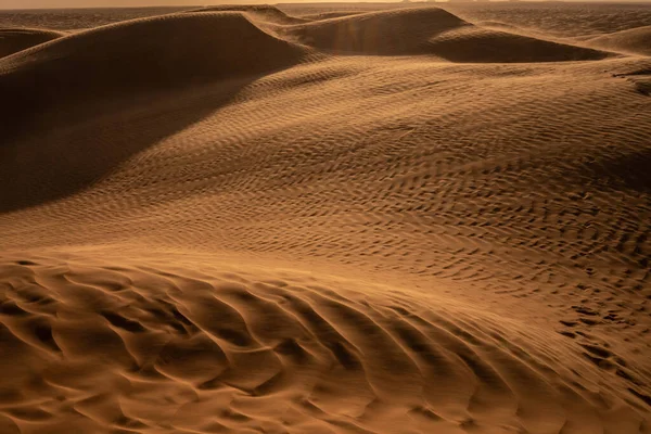 Benvenuti Tunisia Ksar Ghilane Deserto Del Sahara — Foto Stock