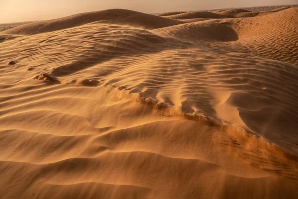 Witamy Tunezji Ksar Ghilane Sahara Pustyni — Zdjęcie stockowe