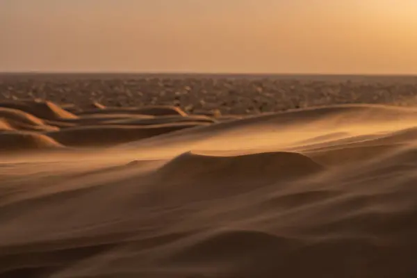 Benvenuti Tunisia Ksar Ghilane Deserto Del Sahara — Foto Stock