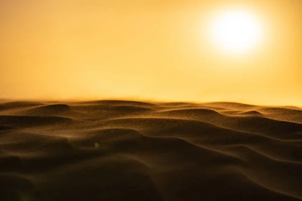 Vítejte Tunisii Ksar Ghilane Saharské Poušti — Stock fotografie