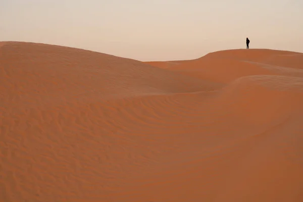 Welcome South Tunisia Ksar Ghilane Begining Sahara Desert — Stock Photo, Image