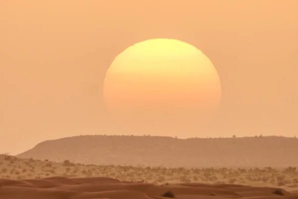 Bienvenido Sur Tunisia Ksar Ghilane Comienzo Del Desierto Del Sahara —  Fotos de Stock