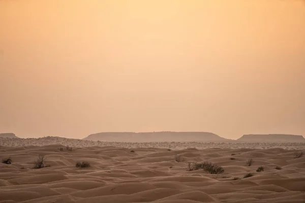 Bienvenido Sur Tunisia Ksar Ghilane Comienzo Del Desierto Del Sahara — Foto de Stock