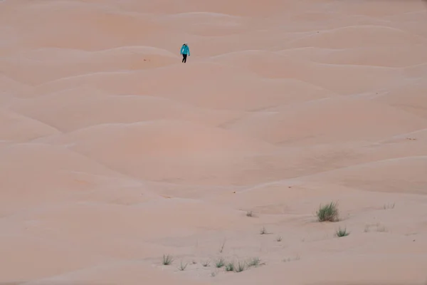 Welcome South Tunisia Ksar Ghilane Begining Sahara Desert — Stock Photo, Image