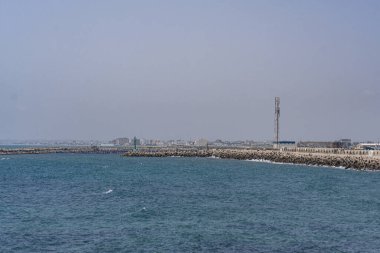 Tunus 'a hoş geldiniz. Mahdia, doğu yakası şehri. 