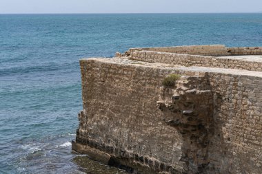 Tunus 'a hoş geldiniz. Mahdia, doğu yakası şehri. 