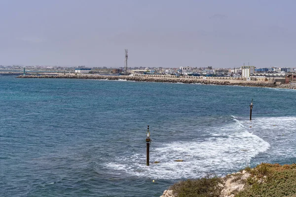 Bem Vindo Tunisia Mahdia Cidade Costa Leste — Fotografia de Stock