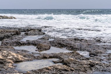 Tunus 'a hoş geldiniz. Mahdia, doğu yakası şehri. 