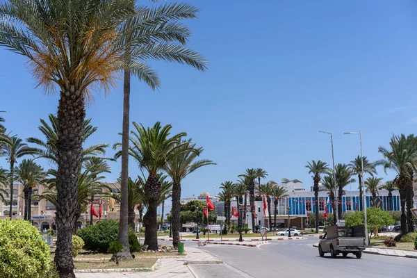 Bienvenido Costa Este Túnez Monastir — Foto de Stock