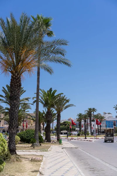 Welkom Aan Oostkust Van Tunesië Monastir — Stockfoto