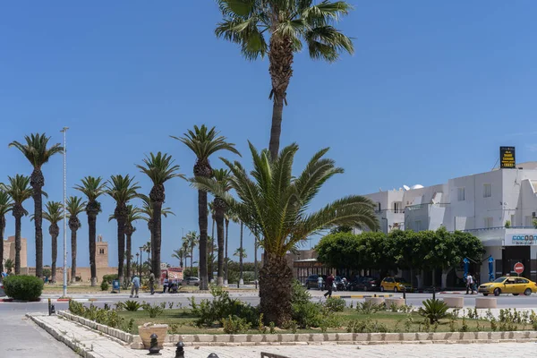 Bienvenido Costa Este Túnez Monastir — Foto de Stock