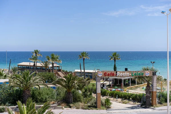 東チュニジア沿岸へようこそ モナスティル — ストック写真