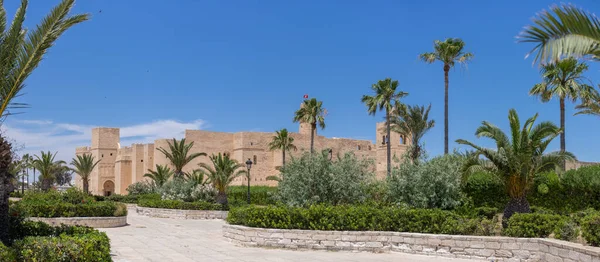 Добро Пожаловать Восточное Тунисское Побережье Монаштир — стоковое фото