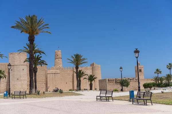 Bienvenido Costa Este Túnez Monastir — Foto de Stock