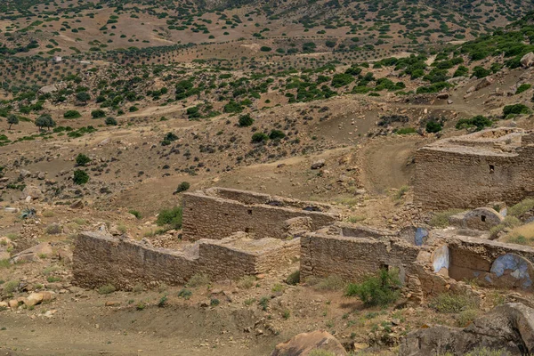 Zriba Olia的Abandoned Berber Village — 图库照片