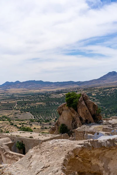 Vilagem Berber Abandonada Zriba Olia — Fotografia de Stock