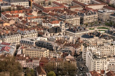 Bastille 'den grenoble görüntüsü ve ayrıntıları