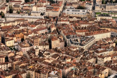 Bastille 'den grenoble görüntüsü ve ayrıntıları