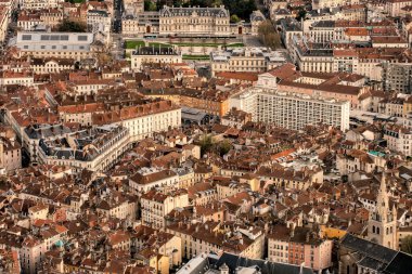 Bastille 'den grenoble görüntüsü ve ayrıntıları