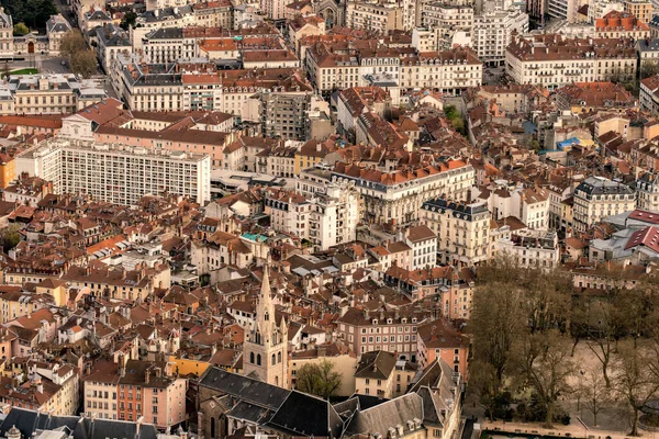 View Detail Grenoble Bastille — Stock Photo, Image