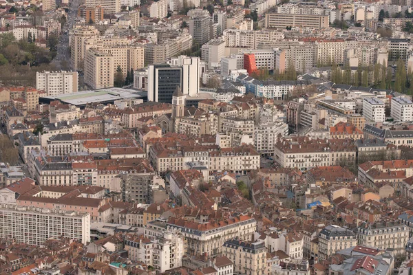 Widok Szczegóły Grenoble Wzgórza — Zdjęcie stockowe