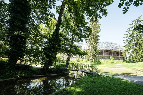 グロノーブルの眺め Stade Des Alpes — ストック写真