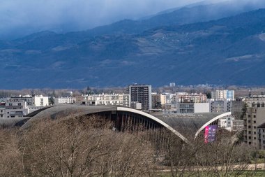 Grenoble, Fransa Görünümü .