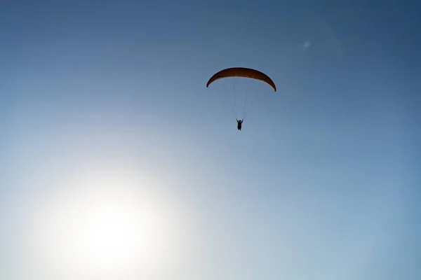 Kuzey Tunisia Paragliding Kaptan Angela — Stok fotoğraf