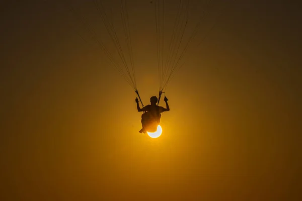 Paragliding Tunesië Cap Angela — Stockfoto