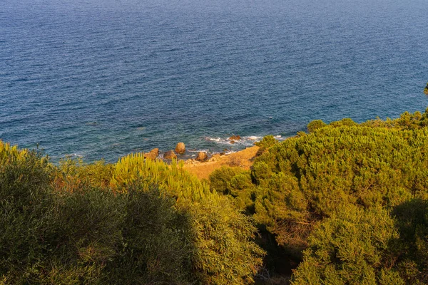 Tunesische Küste Und Das Genuesische Fort Region Tabarka — Stockfoto