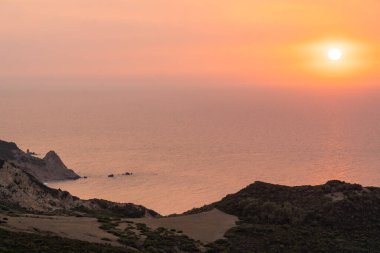 Kuzey Tunus 'ta gün batımı