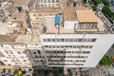 Tunus 'un kuş bakışı manzarası başkenti ve Tunus' un en büyük şehridir.