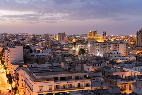 튀니지의 도시인 튀니스의 새들의 보이는 — 스톡 사진