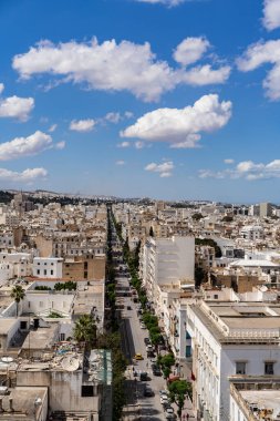  Tunus 'un kuş bakışı manzarası başkenti ve Tunus' un en büyük şehridir.