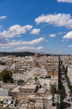 Tunus 'un kuş bakışı manzarası başkenti ve Tunus' un en büyük şehridir.