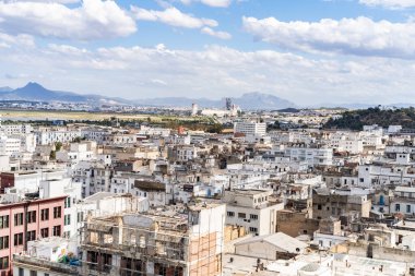  Tunus 'un kuş bakışı manzarası başkenti ve Tunus' un en büyük şehridir.