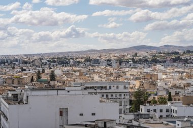  Tunus 'un kuş bakışı manzarası başkenti ve Tunus' un en büyük şehridir.