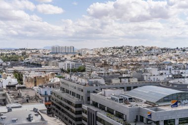  Tunus 'un kuş bakışı manzarası başkenti ve Tunus' un en büyük şehridir.