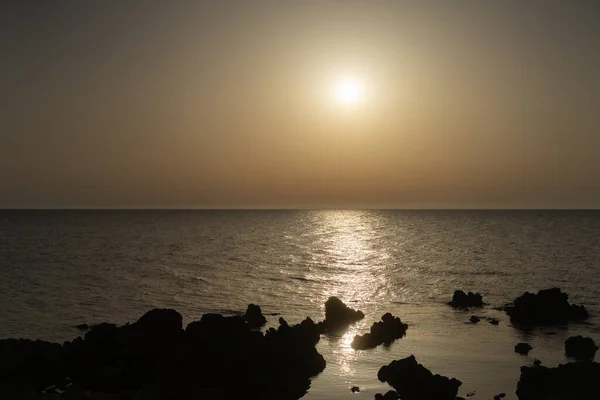 Ранок Схід Сонця Північно Західній Тунісі — стокове фото
